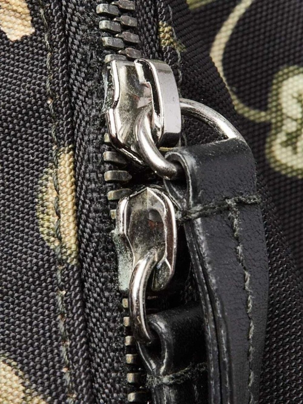 Gucci Black Floral Printed Canvas Backpack Bag - Picture 6 of 12